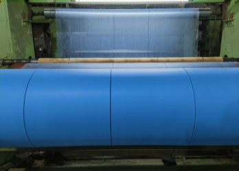 13gsm*44cm*2500m medical blue color for Disposable Bouffant Cap making