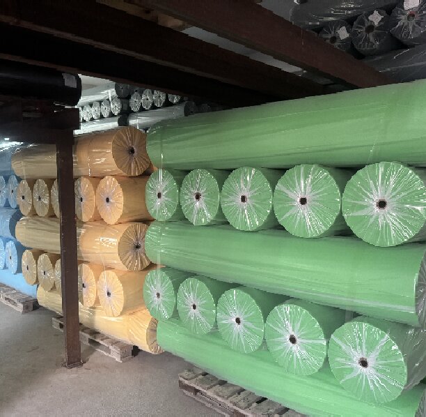 85gsm Colorful 100% Pp Spunbonded Non Woven Fabric For Packing Bags